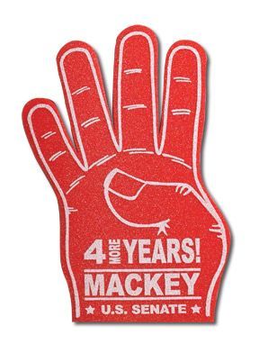 4 More Years Foam Hands